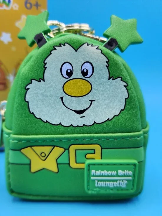 Loungefly Rainbow Brite Rainbow Sprites Green Blind Box Mini-Backpacks Charm NEW - Picture 2 of 10